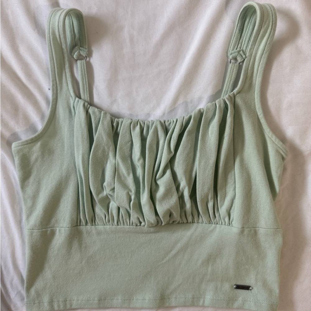Hollister Mint Green tank Top